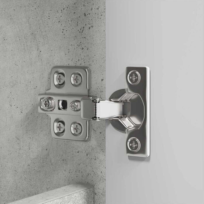 Dulap cu oglindă pentru baie Gri din beton 60 x 20 x 60 cm - WALTI WALTI