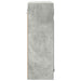 Dulap cu oglindă pentru baie Gri din beton 60 x 20 x 60 cm - WALTI WALTI