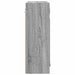 Dulap cu oglindă pentru baie cu raft Gri Sonoma 60 x 20 x 60 cm - WALTI WALTI