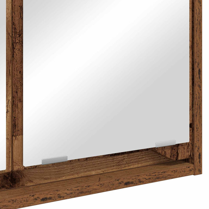 Dulap cu oglindă pentru baie Lemn Vechi 60 x 20 x 60 cm WALTI