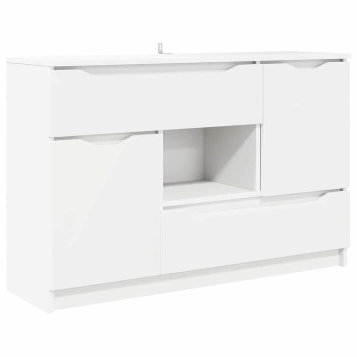 Bufet cu sertar Alb 100 x 30 x 65,6 Lemn compozit - WALTI WALTI