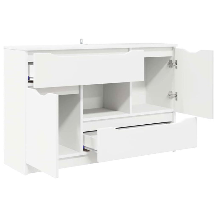 Bufet cu sertar Alb 100 x 30 x 65,6 Lemn compozit - WALTI WALTI