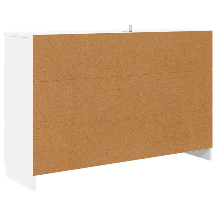 Bufet cu sertar Alb 100 x 30 x 65,6 Lemn compozit - WALTI WALTI