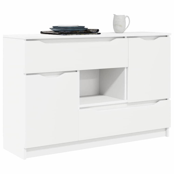 Bufet cu sertar Alb 100 x 30 x 65,6 Lemn compozit - WALTI WALTI