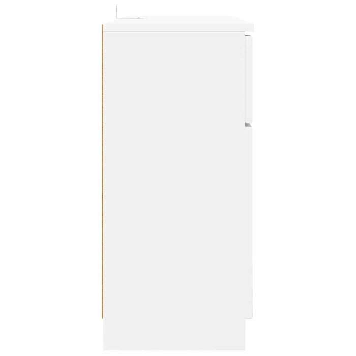 Bufet cu sertar Alb 100 x 30 x 65,6 Lemn compozit - WALTI WALTI