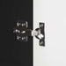 Bufet cu sertar Negru 100 x 30 x 65,6 Lemn compozit - WALTI WALTI