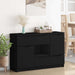 Bufet cu sertar Negru 100 x 30 x 65,6 Lemn compozit - WALTI WALTI