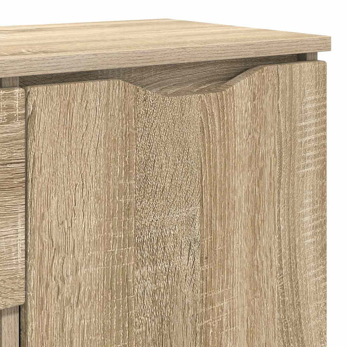 Bufet cu sertar Stejar Sonoma 100 x 30 x 65,6 Lemn compozit - WALTI WALTI