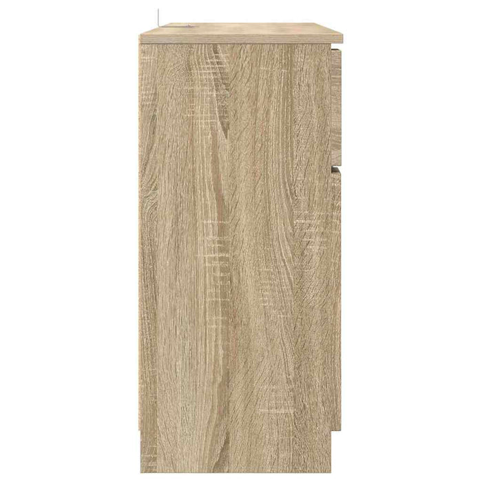 Bufet cu sertar Stejar Sonoma 100 x 30 x 65,6 Lemn compozit - WALTI WALTI