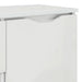 Bufet cu sertar Alb lucios 100 x 30 x 65,6 Lemn compozit - WALTI WALTI
