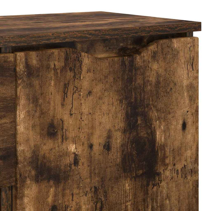 Bufet cu sertar Stejar fumuriu 100 x 30 x 65,6 Lemn compozit - WALTI WALTI