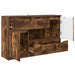 Bufet cu sertar Stejar fumuriu 100 x 30 x 65,6 Lemn compozit - WALTI WALTI
