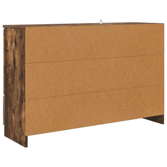 Bufet cu sertar Stejar fumuriu 100 x 30 x 65,6 Lemn compozit - WALTI WALTI