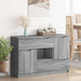Bufet cu sertar Gri Sonoma 100 x 30 x 65,6 Lemn compozit - WALTI WALTI