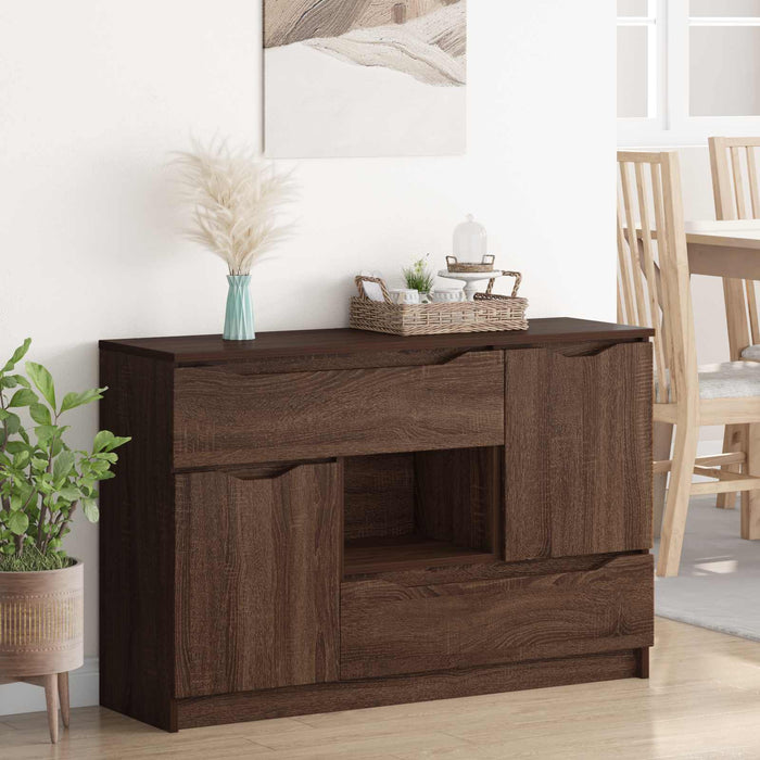 Bufet Stejar închis 100 x 30 x 65,6 Lemn prelucrat WALTI