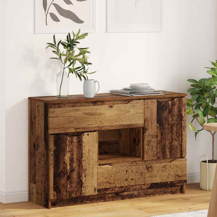 Bufet cu sertar Lemn Vechi 100 x 30 x 65,6 Lemn compozit - WALTI WALTI