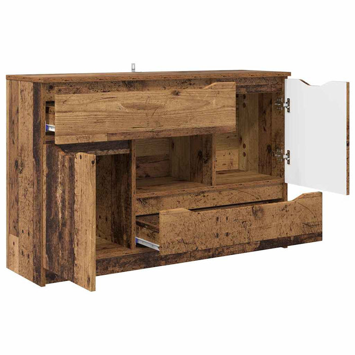 Bufet cu sertar Lemn Vechi 100 x 30 x 65,6 Lemn compozit - WALTI WALTI