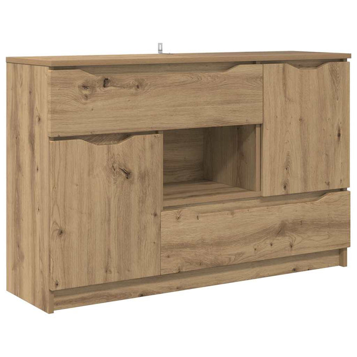 Bufet cu sertar Stejar Artizanal 100 x 30 x 65,6 Lemn compozit WALTI