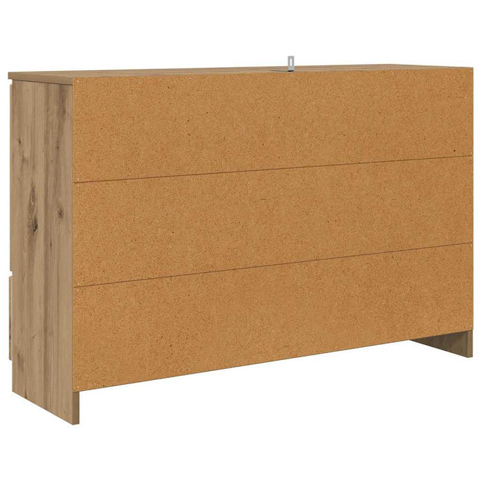 Bufet cu sertar Stejar Artizanal 100 x 30 x 65,6 Lemn compozit WALTI
