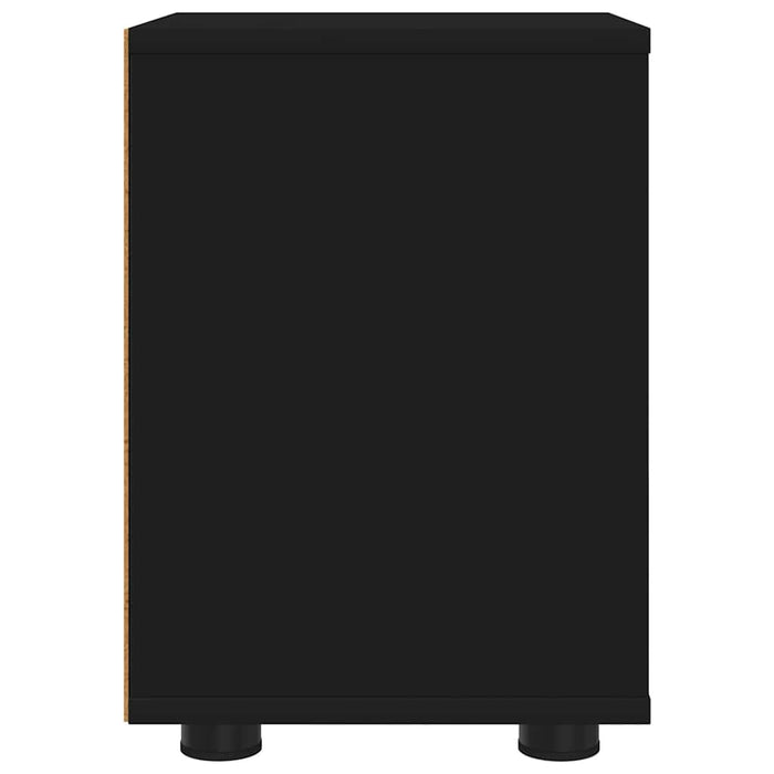 Noptieră cu sertar Negru 30,5 x 30 x 43 cm Lemn compozit - WALTI WALTI