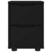 Mese de noptieră 2 pcs Negru 30,5 x 30 x 43 cm Lemn compozit - WALTI WALTI
