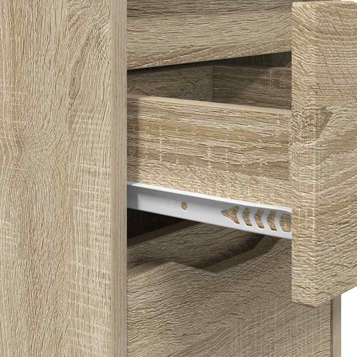 Mese de noptieră 2 pcs Stejar Sonoma 30,5 x 30 x 43 cm - WALTI WALTI