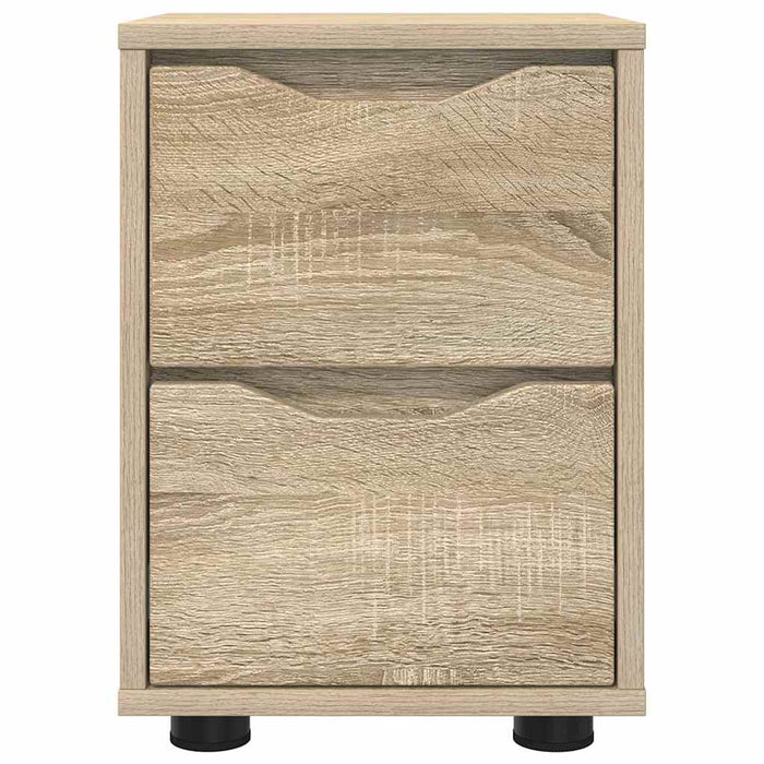 Mese de noptieră 2 pcs Stejar Sonoma 30,5 x 30 x 43 cm - WALTI WALTI