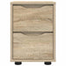 Mese de noptieră 2 pcs Stejar Sonoma 30,5 x 30 x 43 cm - WALTI WALTI