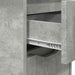 Mese de noptieră 2 pcs Gri din beton 30,5 x 30 x 43 cm - WALTI WALTI