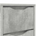 Mese de noptieră 2 pcs Gri din beton 30,5 x 30 x 43 cm - WALTI WALTI