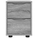 Mese de noptieră cu sertar 2 pcs Gri Sonoma 30,5 x 30 x 43 cm - WALTI WALTI