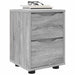 Mese de noptieră cu sertar 2 pcs Gri Sonoma 30,5 x 30 x 43 cm - WALTI WALTI