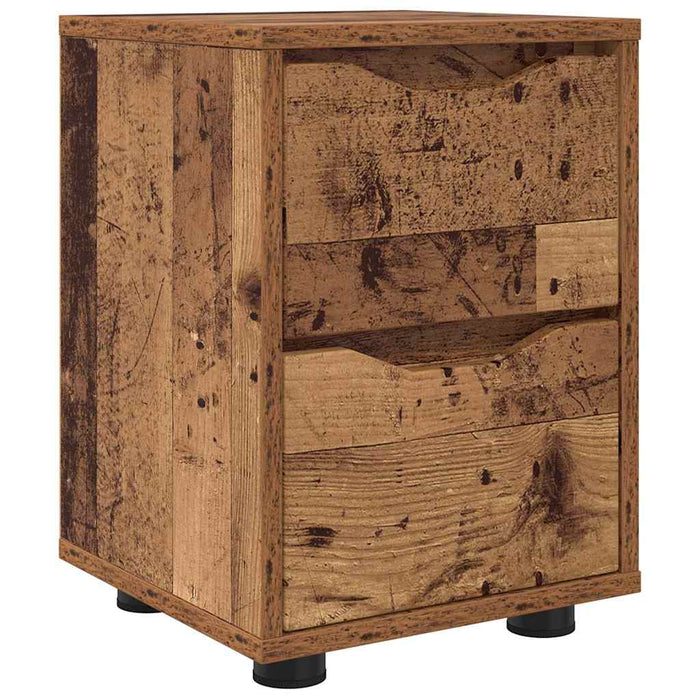 Noptieră cu sertar Lemn Vechi 30,5 x 30 x 43 cm Lemn compozit - WALTI WALTI