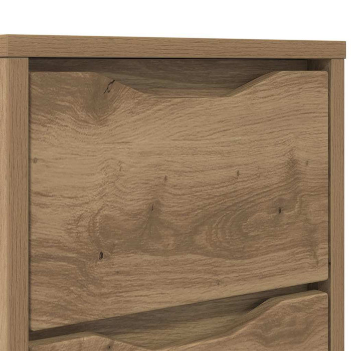 Noptieră Stejar Artizanal 30,5 x 30 x 43 cm Lemn compozit WALTI