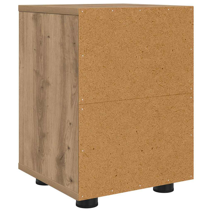 Mese de noptieră 2 pcs Stejar Artizanal 30,5 x 30 x 43 cm - WALTI WALTI