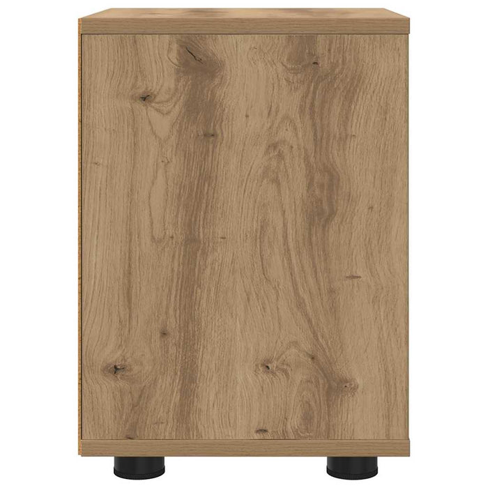 Mese de noptieră 2 pcs Stejar Artizanal 30,5 x 30 x 43 cm - WALTI WALTI