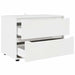 Dulap de depozitare Alb 80 x 48 x 57 cm Lemn compozit - WALTI WALTI