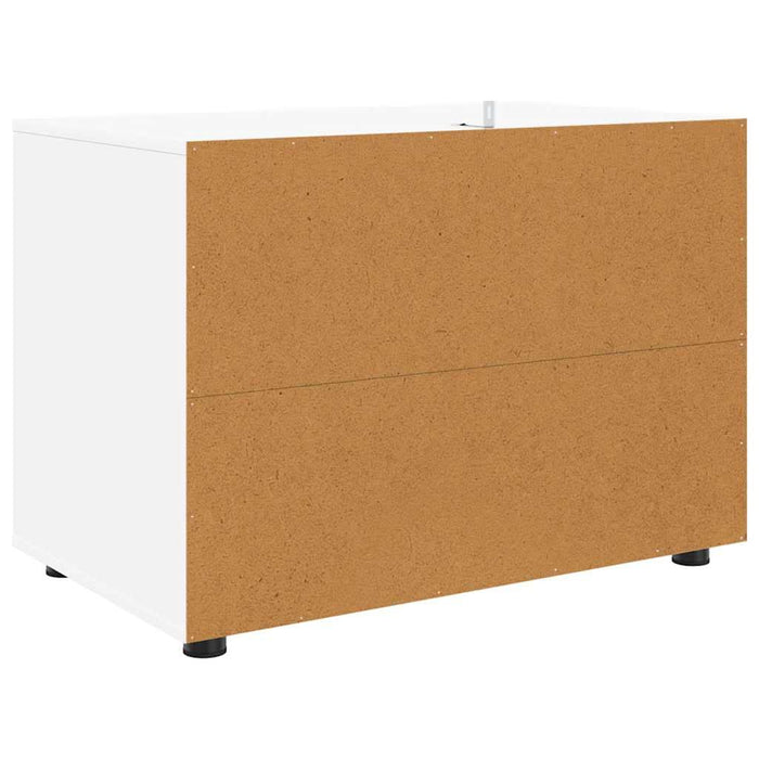 Dulap de depozitare Alb 80 x 48 x 57 cm Lemn compozit - WALTI WALTI