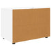 Dulap de depozitare Alb 80 x 48 x 57 cm Lemn compozit - WALTI WALTI