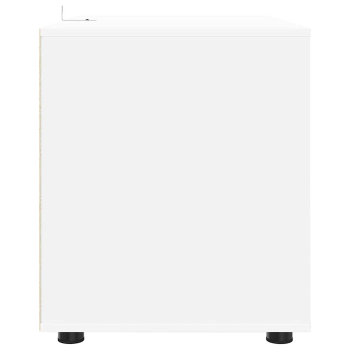 Dulap de depozitare Alb 80 x 48 x 57 cm Lemn compozit - WALTI WALTI