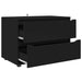 Dulap de depozitare Negru 80 x 48 x 57 cm Lemn compozit - WALTI WALTI