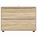 Dulap de depozitare Stejar Sonoma 80 x 48 x 57 cm Lemn compozit - WALTI WALTI