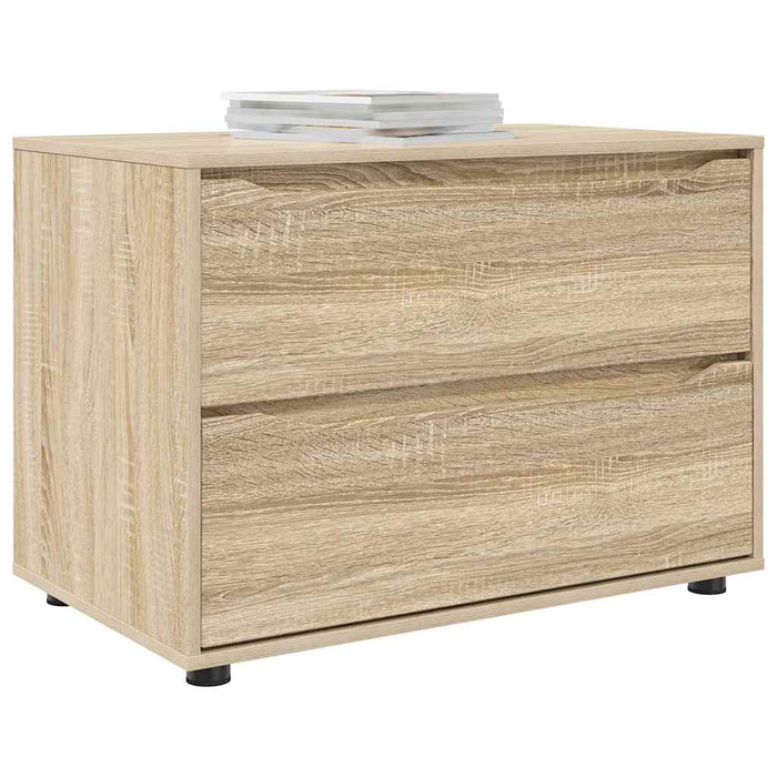 Dulap de depozitare Stejar Sonoma 80 x 48 x 57 cm Lemn compozit - WALTI WALTI
