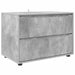 Dulap de depozitare Gri din beton 80 x 48 x 57 cm Lemn compozit - WALTI WALTI
