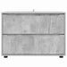 Dulap de depozitare Gri din beton 80 x 48 x 57 cm Lemn compozit - WALTI WALTI