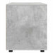 Dulap de depozitare Gri din beton 80 x 48 x 57 cm Lemn compozit - WALTI WALTI