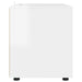 Dulap de depozitare Alb lucios 80 x 48 x 57 cm Lemn compozit - WALTI WALTI