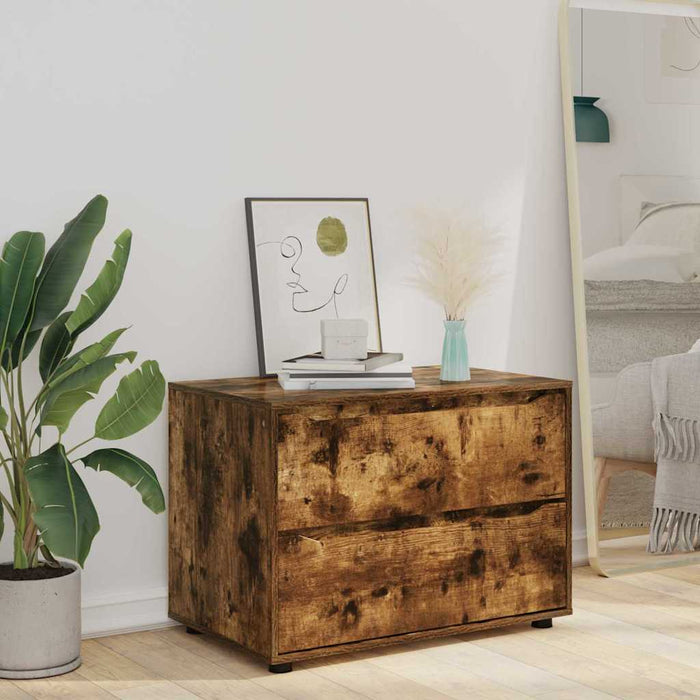 Dulap de depozitare Stejar fumuriu 80 x 48 x 57 cm - WALTI WALTI