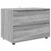 Dulap de depozitare Gri Sonoma 80 x 48 x 57 cm Lemn compozit - WALTI WALTI