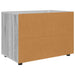 Dulap de depozitare Gri Sonoma 80 x 48 x 57 cm Lemn compozit - WALTI WALTI